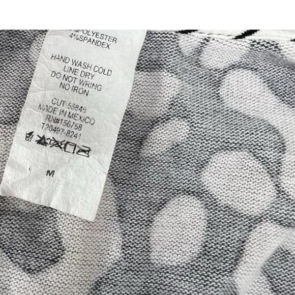 Honeyme cardigan, open front, women's size M - Picture 9 of 10